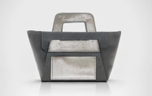 Reversible Silver and Matte Gray